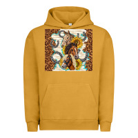 Pigment Peanut Butter horses with sunflowers Urban Hoodie - TumblerDesignByShophia
