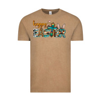 Vintage Coffee western happy easter Vintage Tee - AdoDesignShop