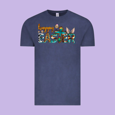 Western Happy Easter Vintage Tee Designed By Adodesignshop