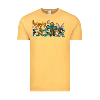 Vintage Mustard western happy easter Vintage Tee - AdoDesignShop