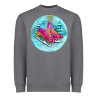 Storm ice skate christmas ornament Heavyweight Sweatshirt - BundleAndBundleShop