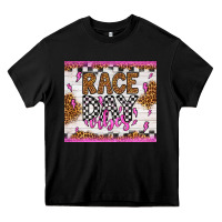 Black race day vibes Heavy Core Tee - Artiststas