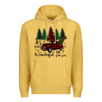 Antique Gold It s The Most Wonderful Time Of The Year Premium Hoodie - Bettercallsaul
