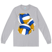 Moon Dust volleyball patch Long Sleeve Tee - AdoDesignShop