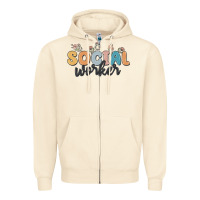 Sandshell social worker Zipper Hoodie - MaliasSmallBusiness