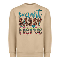 Smart  Sassy Fierce Heavyweight Sweatshirt | Teevron