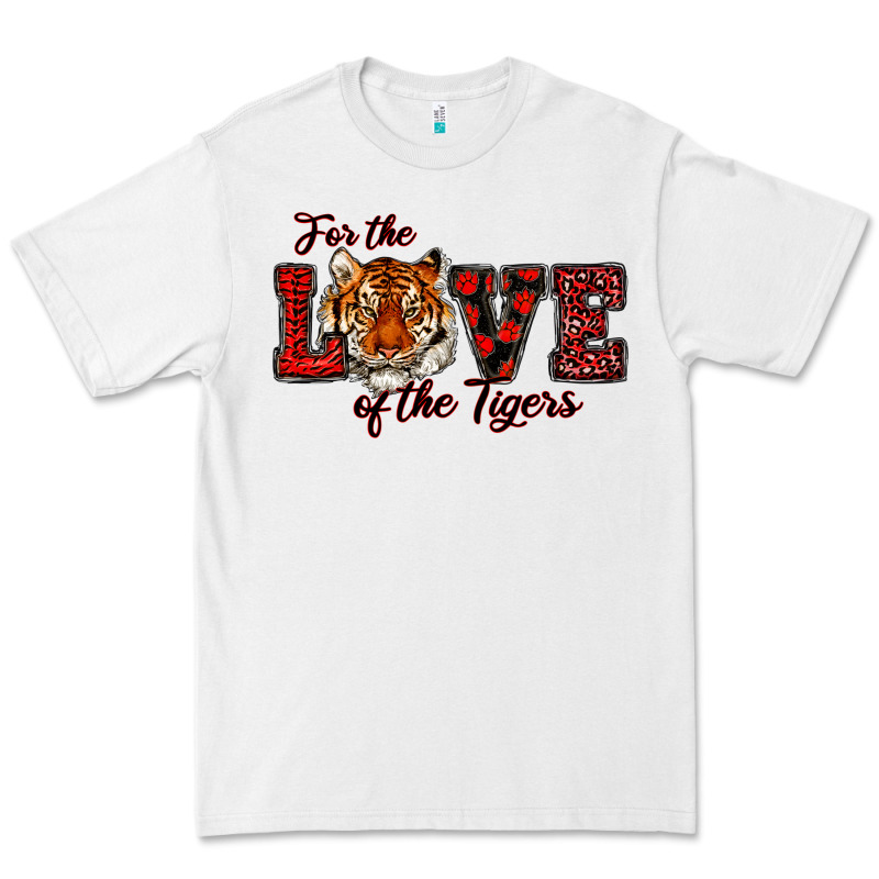 For The Love Of The Tigers Red Premium Tee by RanaPortraitStore | Teevron