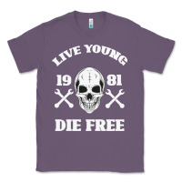 Lavender Live Young Die Free Classic Tee - Bettercallsaul