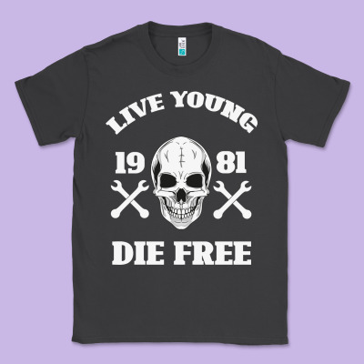 Live Young Die Free Classic Tee Designed By Bettercallsaul