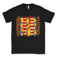Black softball  brushstrokes Classic Tee - AdoDesignShop