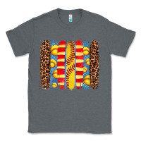 Charcoal Heather softball  brushstrokes Classic Tee - AdoDesignShop