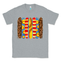 Heather Grey softball  brushstrokes Classic Tee - AdoDesignShop