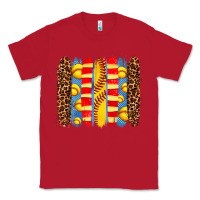 Red softball  brushstrokes Classic Tee - AdoDesignShop