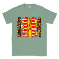 Sage softball  brushstrokes Classic Tee - AdoDesignShop