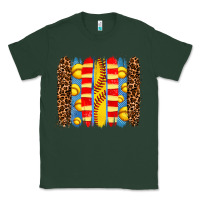 Sports Green softball  brushstrokes Classic Tee - AdoDesignShop