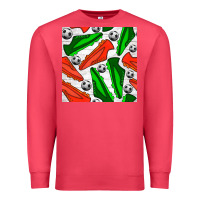 Cardinal soccer shoes seamless pattern Premium Sweatshirt - BundleAndBundleShop