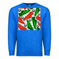 True Royal soccer shoes seamless pattern Premium Sweatshirt - BundleAndBundleShop