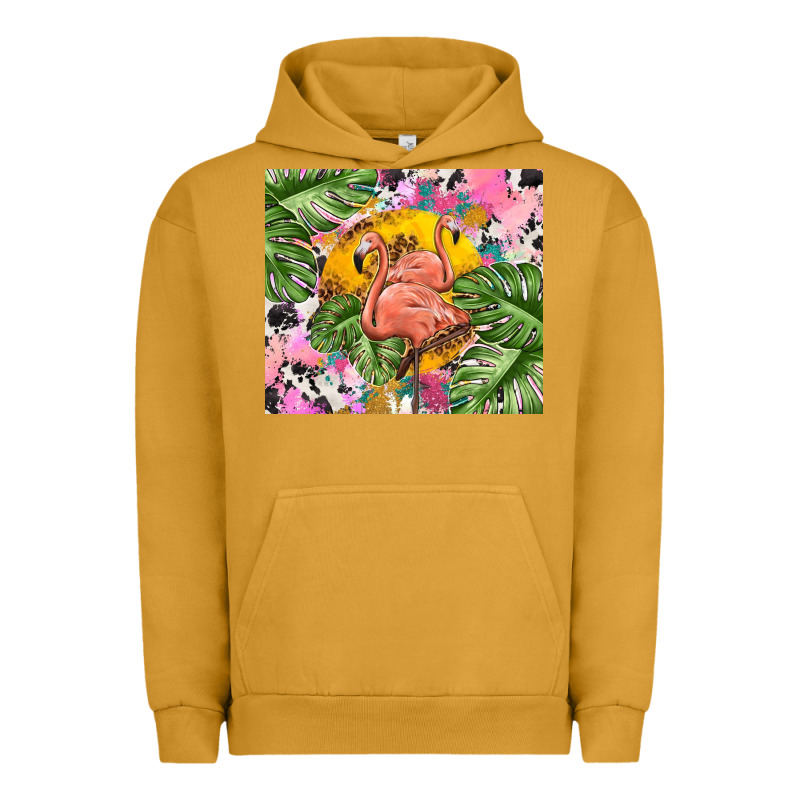 Flamingo With Leopard Urban Hoodie by TumblerDesignByShophia | Teevron