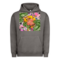Pigment Tornado flamingo with leopard Urban Hoodie - TumblerDesignByShophia