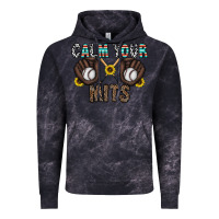 Cloud Black calm your mits baseball Vintage Hoodie - CowhideDigitalArt