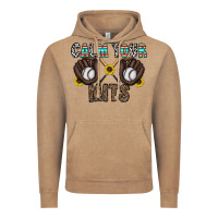 Vintage Coffee calm your mits baseball Vintage Hoodie - CowhideDigitalArt