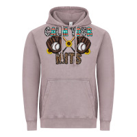 Vintage Zinc calm your mits baseball Vintage Hoodie - CowhideDigitalArt