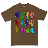 Cacao christmas glitter cactus Premium Tee - Zillion Design Studio