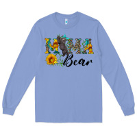 Colony Blue blue mama bear with cute bear Long Sleeve Tee - Artiststas