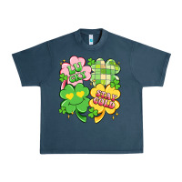 Midnight Navy lucky stay gold Urban Heavy Tee - Artiststas