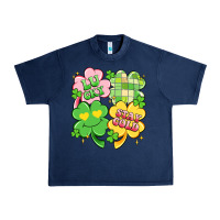 Navy lucky stay gold Urban Heavy Tee - Artiststas
