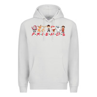 Dove Grey Friends Premium Hoodie - Bettercallsaul