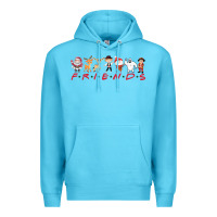 Ocean Blue Friends Premium Hoodie - Bettercallsaul