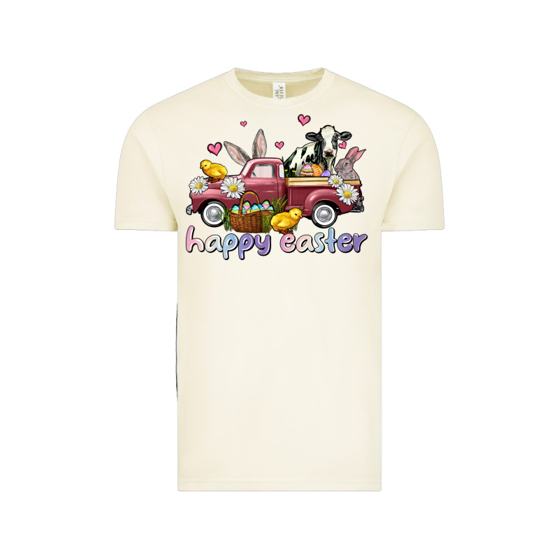Happy Easter Trucks Vintage Tee by AdoDesignShop | Teevron