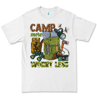 White camp more worry less Premium Tee - texasbilliewilder