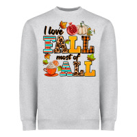 Heather Grey i love fall most of all Heavyweight Sweatshirt - AdoDesignShop