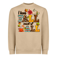 Mushroom i love fall most of all Heavyweight Sweatshirt - AdoDesignShop