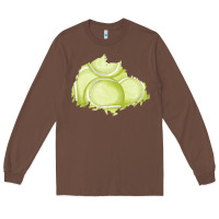 Chestnut tennis patch Long Sleeve Tee - AdoDesignShop