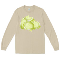 Mushroom tennis patch Long Sleeve Tee - AdoDesignShop
