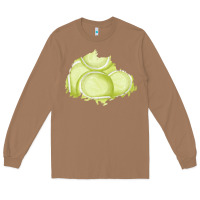 Toasted Coconut tennis patch Long Sleeve Tee - AdoDesignShop