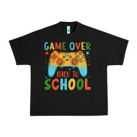 Black game over back to school Urban Heavy Tee - JahusDesignShop