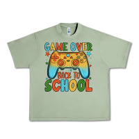Oil Green game over back to school Urban Heavy Tee - JahusDesignShop