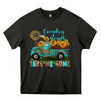 Asphalt country roads take me home Heavy Core Tee - RanaPortraitStore