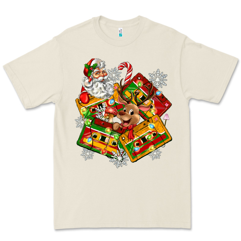 Christmas Cassette Tapes Premium Tee by Zillion Design Studio | Teevron