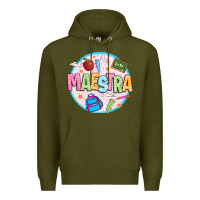 Army Green maestra Premium Hoodie - JahusDesignShop