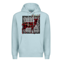 Blue Mist Christmas Deer Premium Hoodie - Bettercallsaul