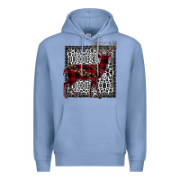Colony Blue Christmas Deer Premium Hoodie - Bettercallsaul