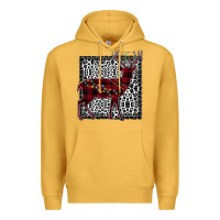 Mustard Christmas Deer Premium Hoodie - Bettercallsaul