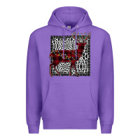 Purple Christmas Deer Premium Hoodie - Bettercallsaul