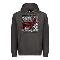 Smoke Christmas Deer Premium Hoodie - Bettercallsaul
