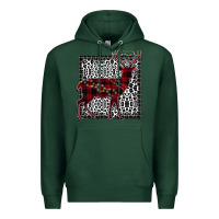 Sports Green Christmas Deer Premium Hoodie - Bettercallsaul